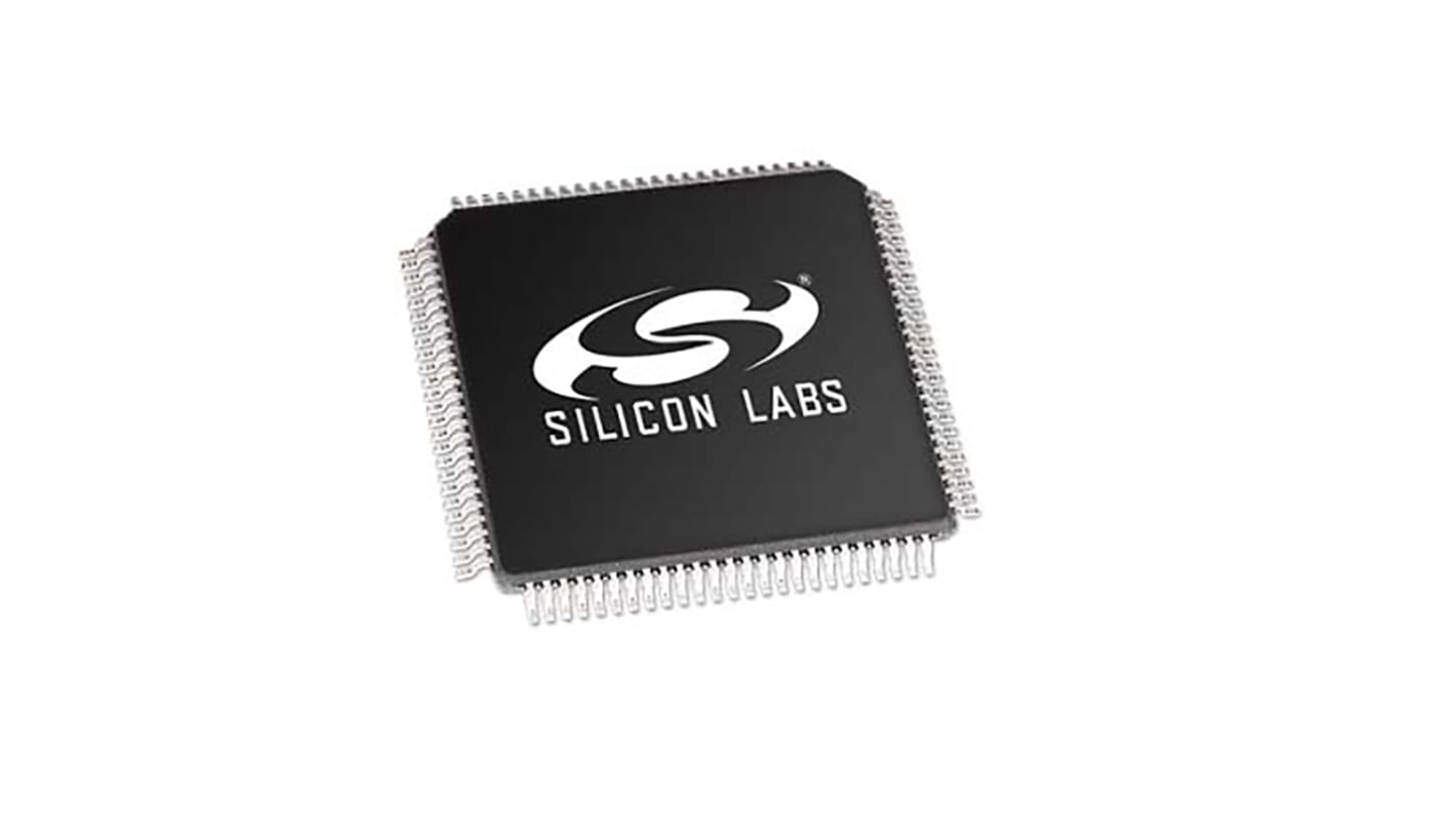 Silicon Labs EFM32WG980F256-B-QFP100, 32bit ARM Cortex M4 Microcontroller, EFM32, 48MHz, 256 kB Flash, 100-Pin LQFP