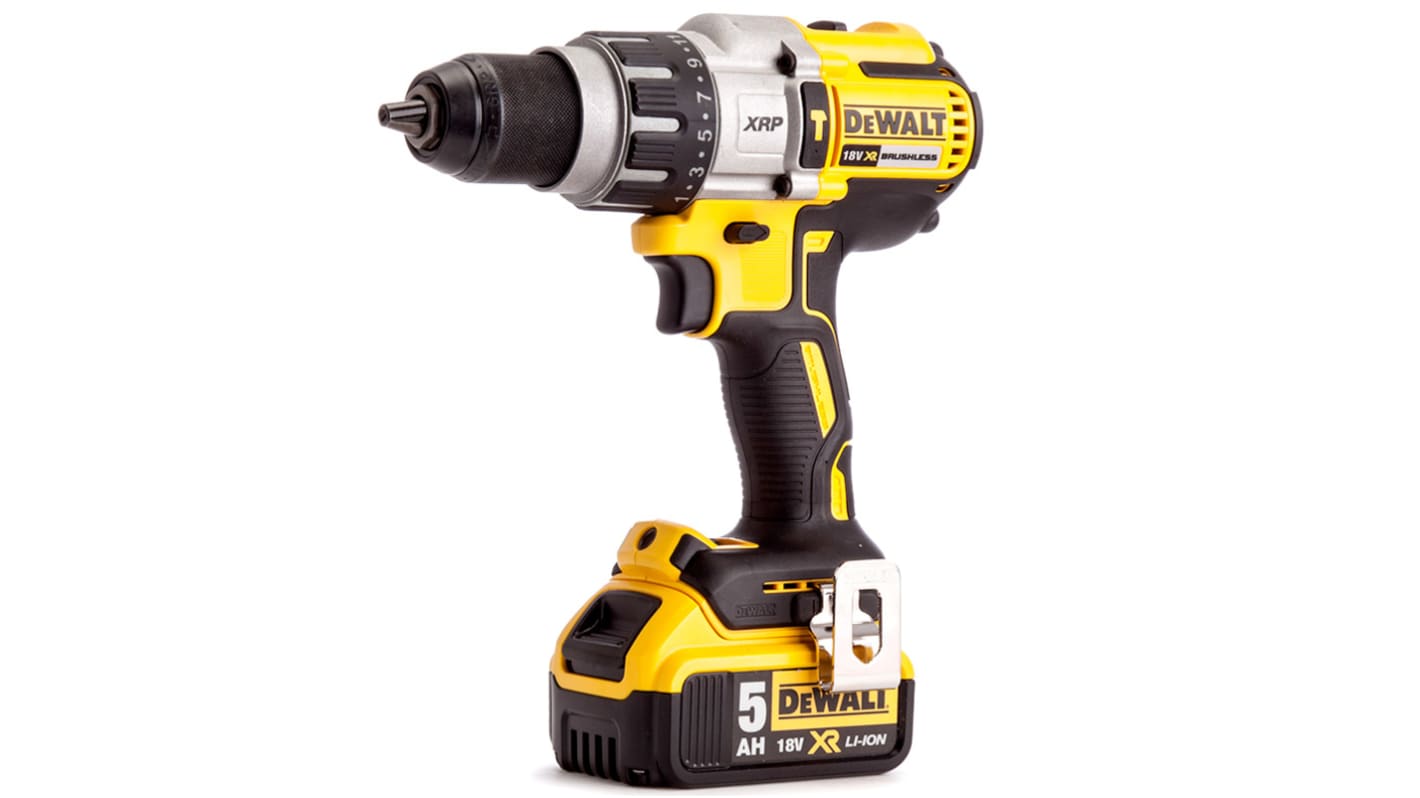 DCD996P2 QW DeWALT DCD Keyless 18V Cordless Combi Drill Li Ion Euro Plug RS
