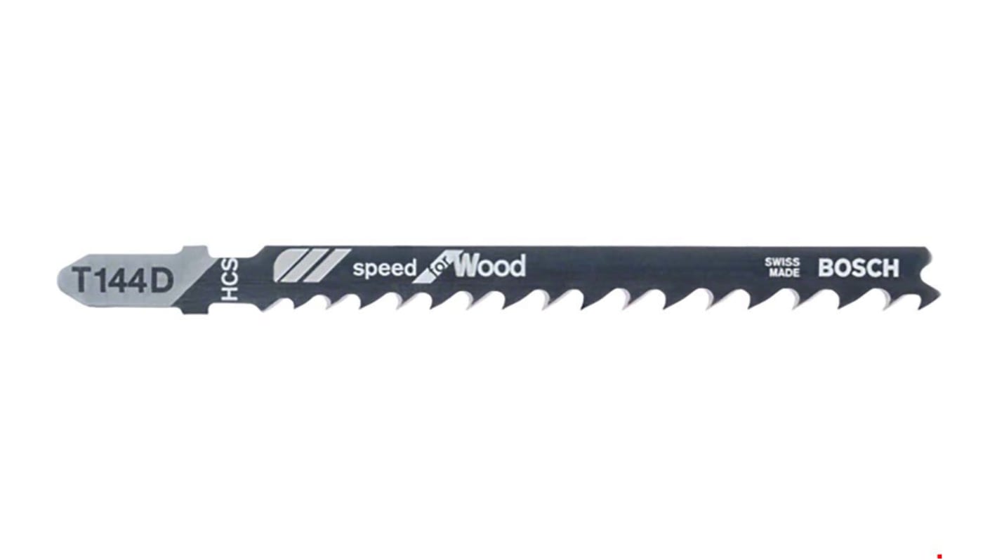 Bosch 100mm Cutting Length Jigsaw Blade, Pack of 5