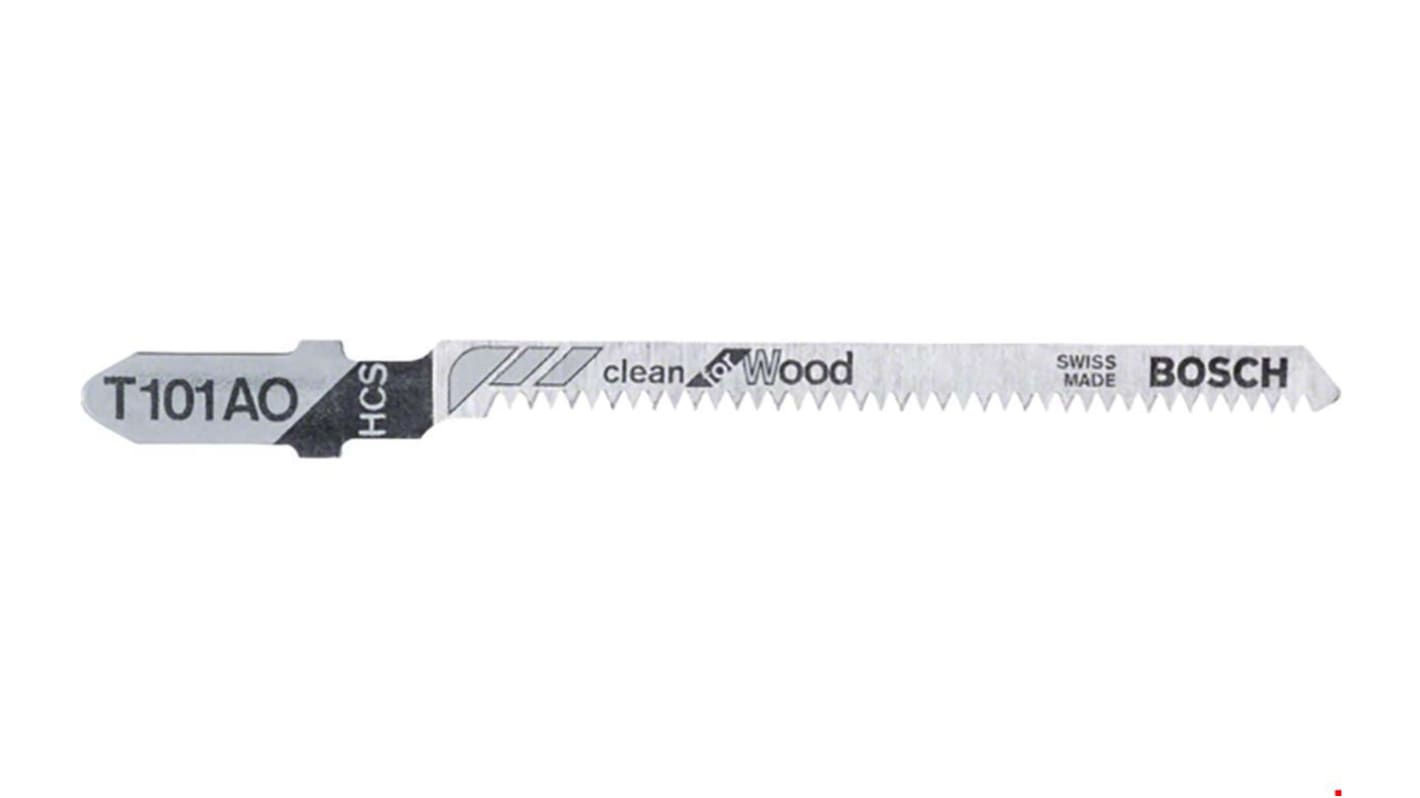 Bosch 83mm Cutting Length Jigsaw Blade, Pack of 5