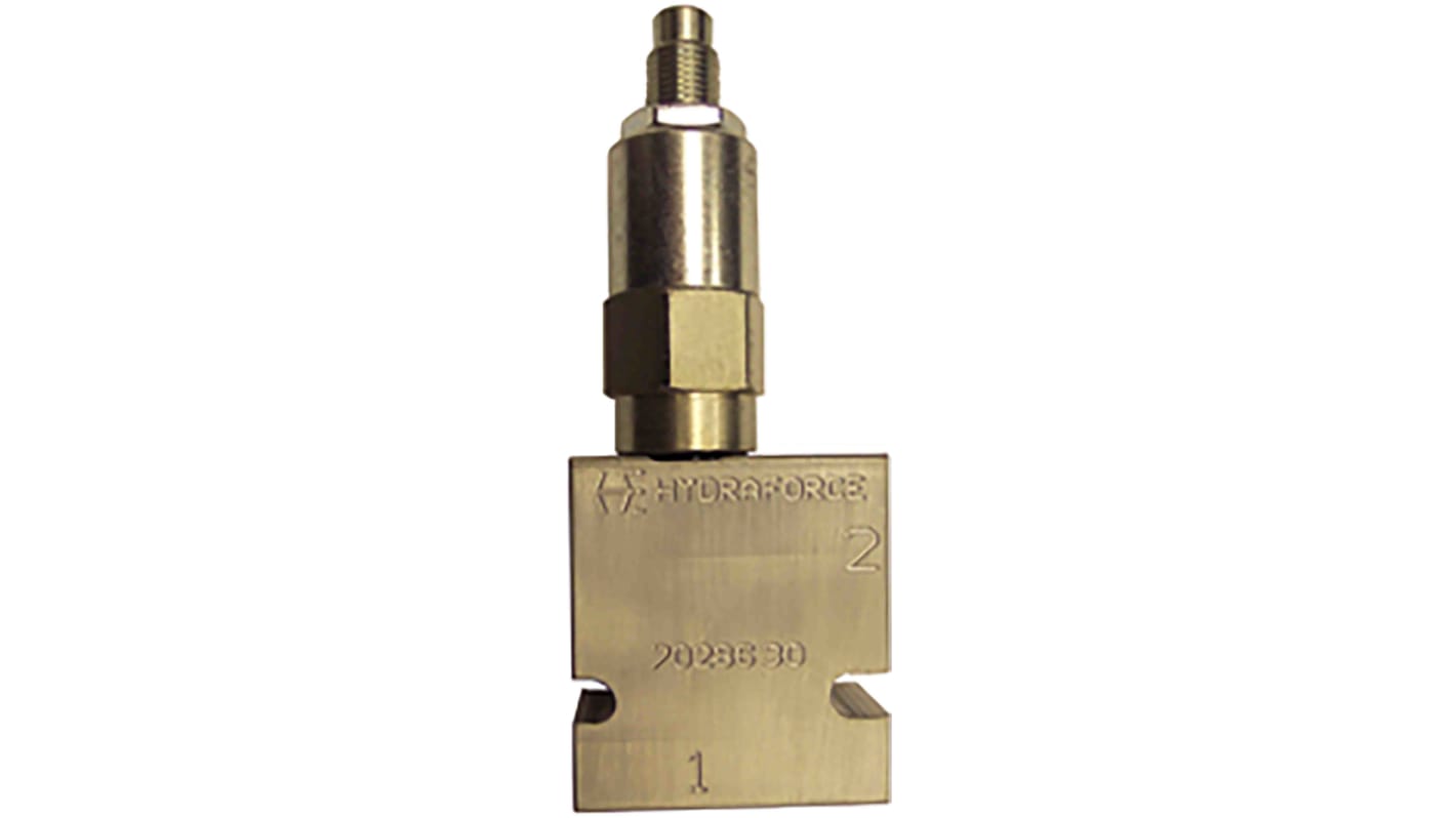 HydraForce Inline Mounting Hydraulic Relief Valve, RV10-26A-3B-N-15, G 3/8, 344bar