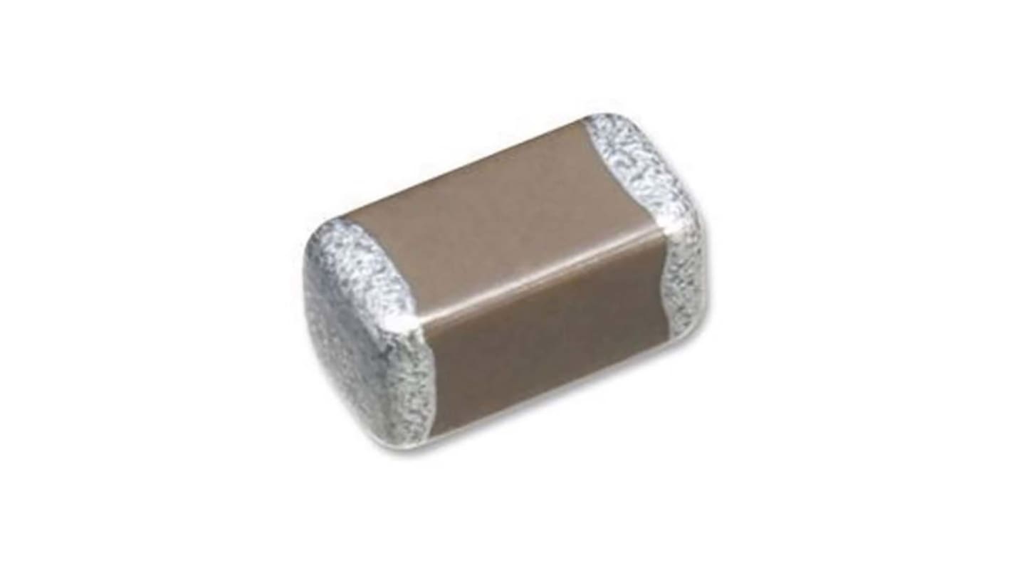 Yageo, Automotive, SMD MLCC, Vielschicht Keramikkondensator NP0, 1nF ±5% / 250V dc, Gehäuse 0805 (2012M), AEC-Q200