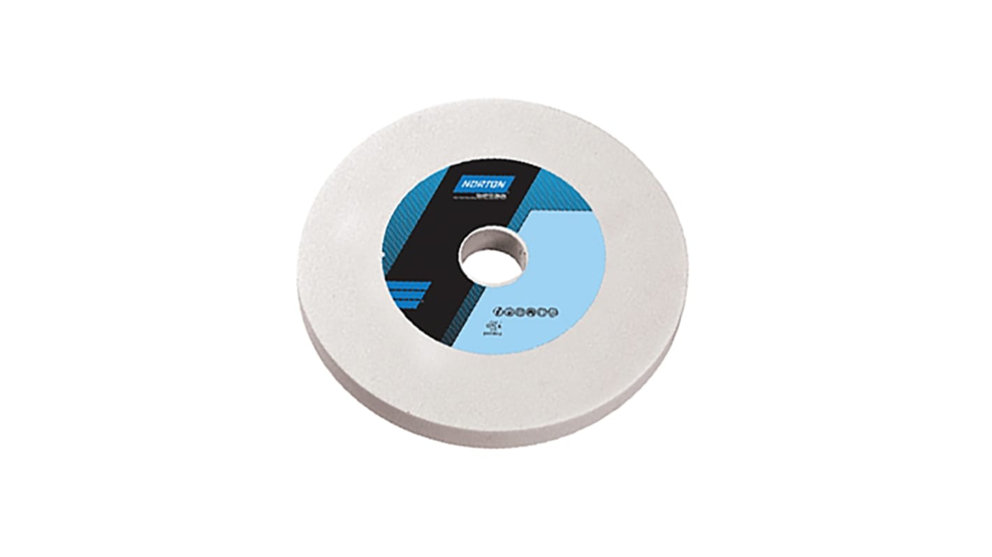 Norton VITRIUM 3 Straight Wheel Aluminium Oxide Grinding Wheel, 180mm Diameter, P60 Grit