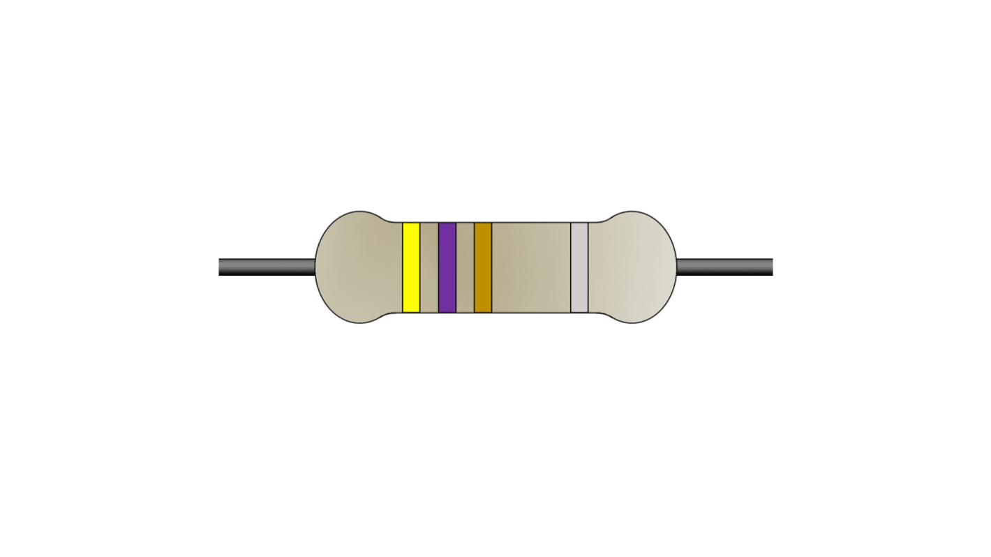 Resistor wirewound 7W 5%  0R47