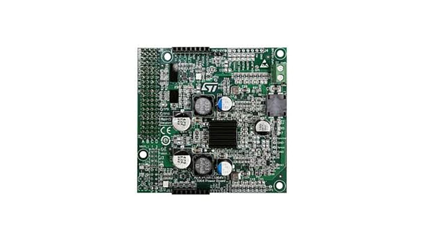 STマイクロ,  電源IC 開発キット, 評価ボード, DC-DCコンバータ, L5964ステップダウンスイッチングレギュレータ 用, AEK-POW-L5964V1