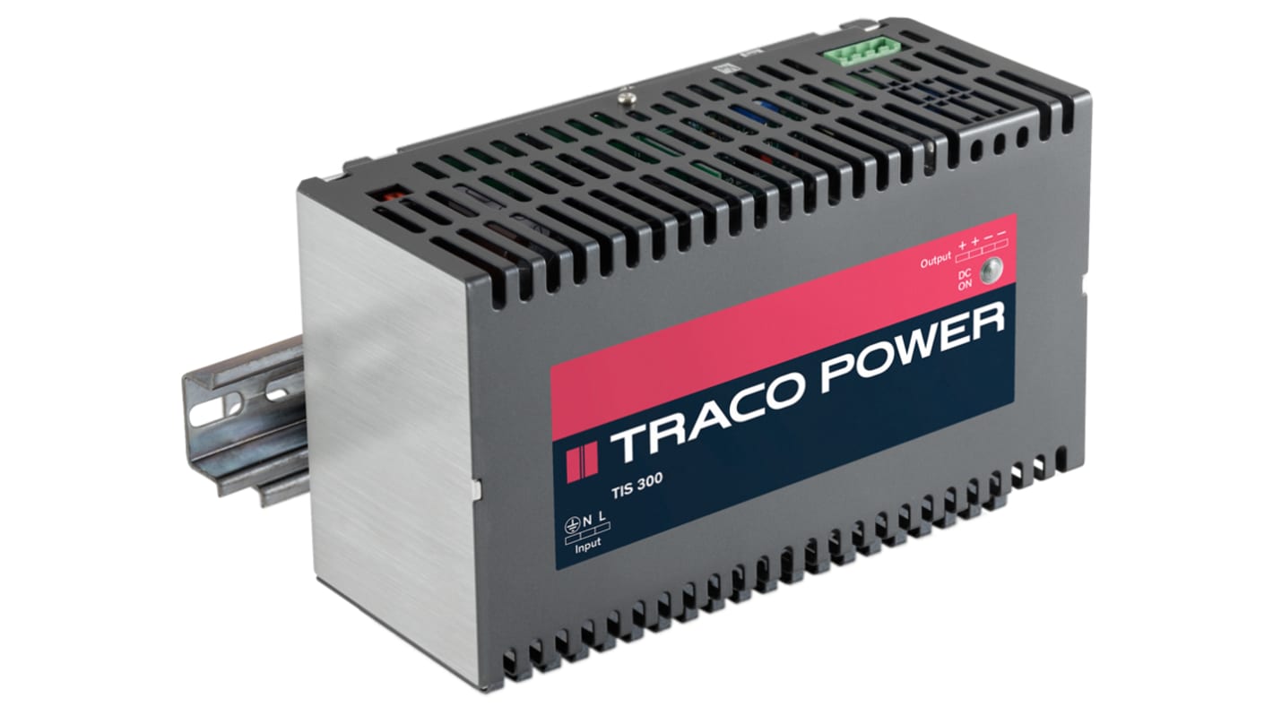 Fuente de alimentación de carril DIN TRACOPOWER TIS, 1 salida 24V dc 12A 288W