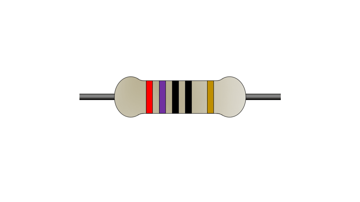 Resistor carbon film 1/4W 5%  270R