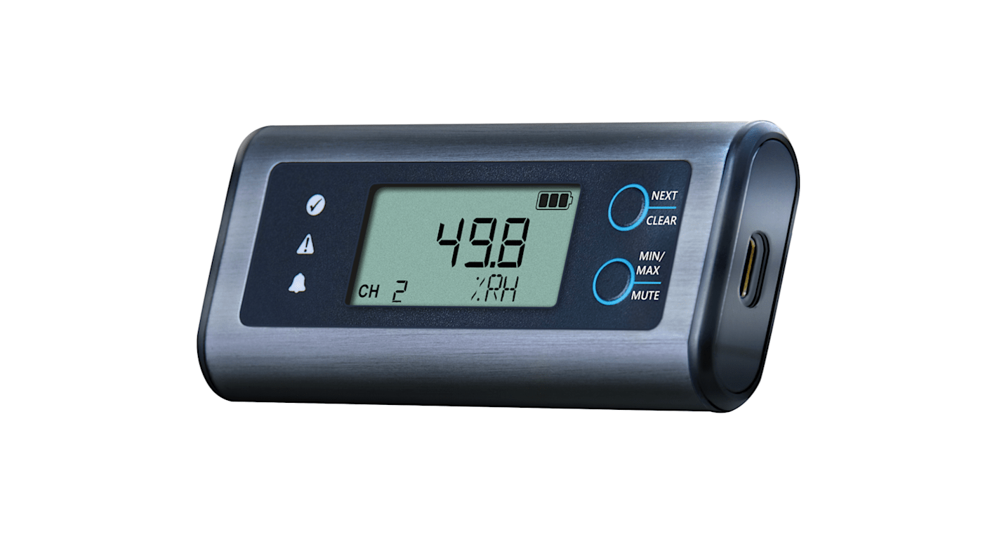 Lascar EL-SIE-2 Temperature & Humidity Data Logger, USB, 1 Input Channel(s)