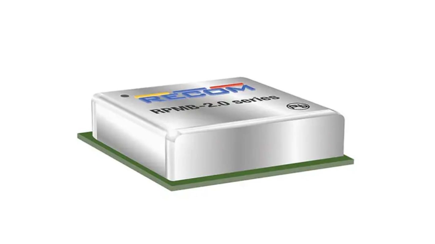 Recom RPMB-2.0 DC-DC Converter, 5V dc/ 2A Output, 5.5 → 36 V dc Input, Surface Mount, +100°C Max Temp -40°C Min