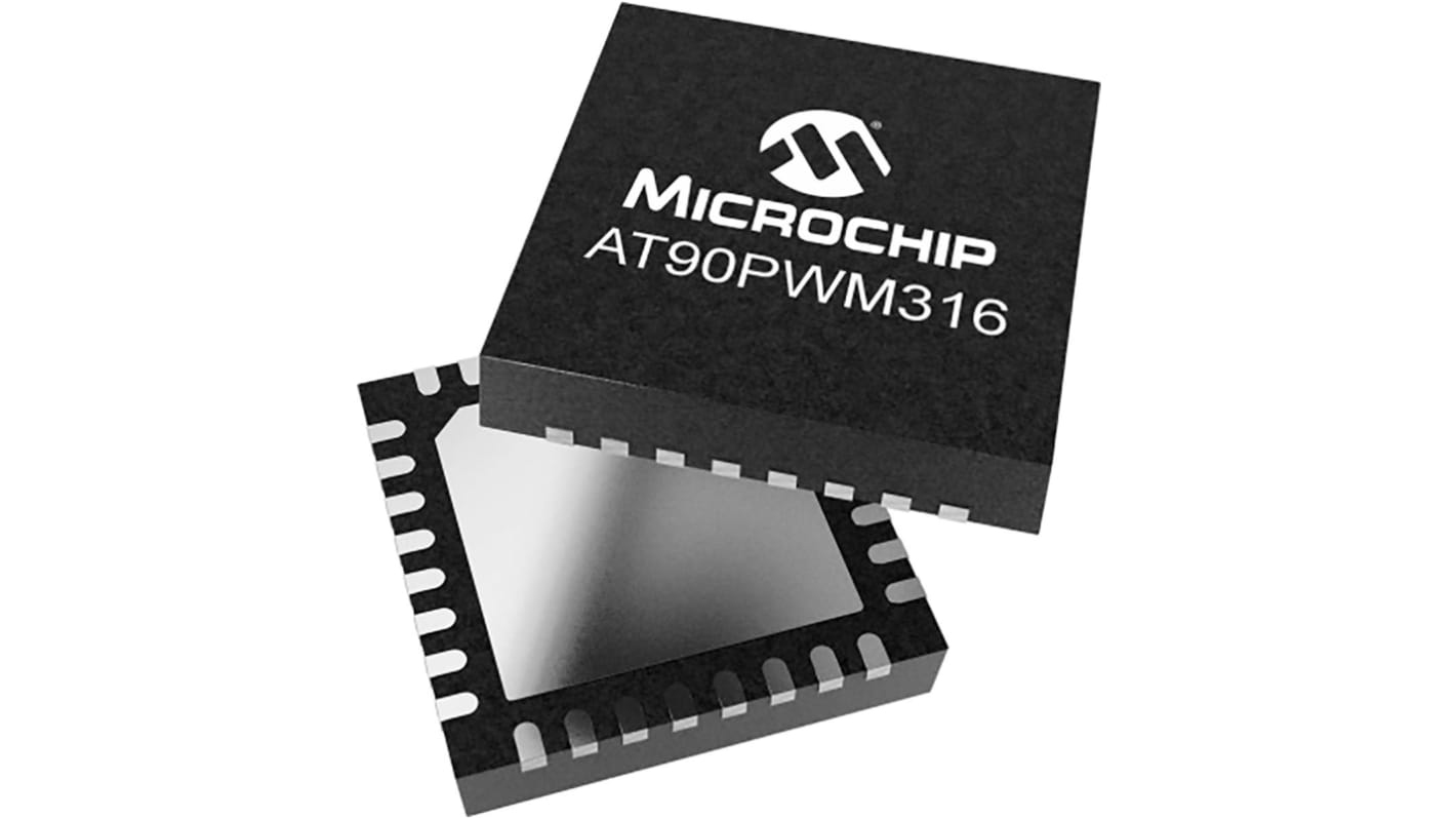 Microchip Microcontrollers マイコン, 20MHz, 8 kB, フラッシュ, 32-Pin VQFN