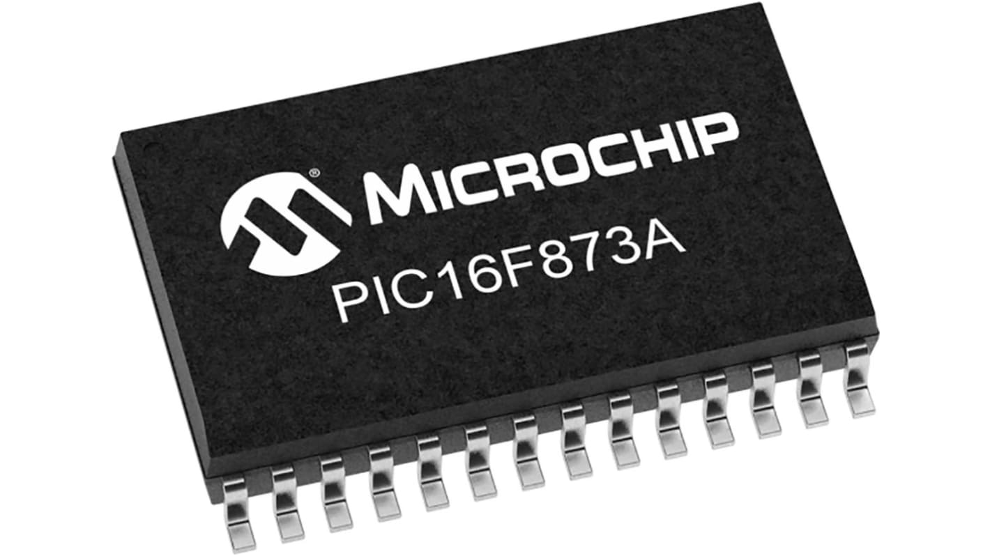 Microchip PIC16F873A-I/SS, 8bit PIC Microcontroller, PIC16F, 20MHz, 8 kB Flash, 28-Pin SSOP