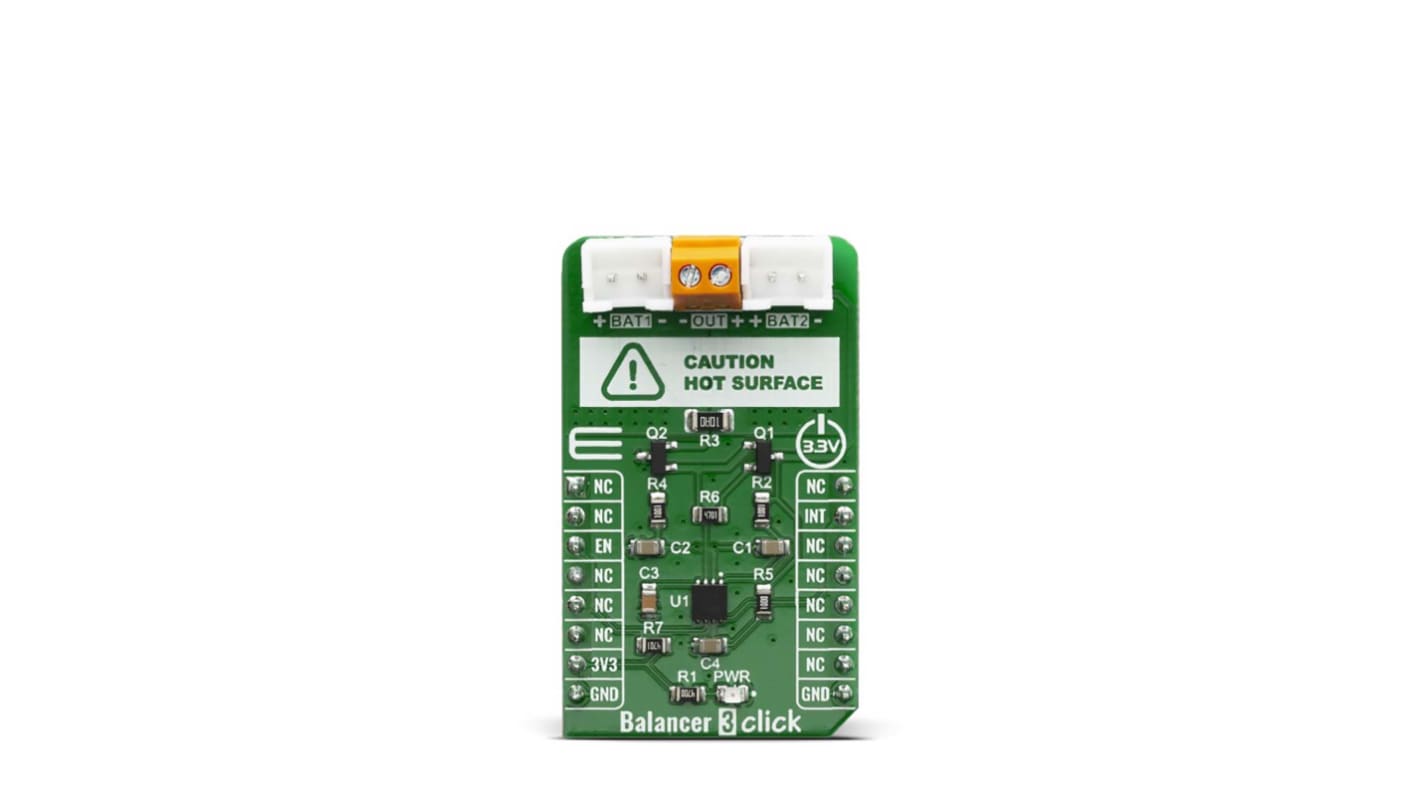 MikroElektronika 電源IC 開発キット, 開発キット, バッテリ充電器, 2 シリーズセルリチウムイオンバッテリパック 用, MIKROE-3737