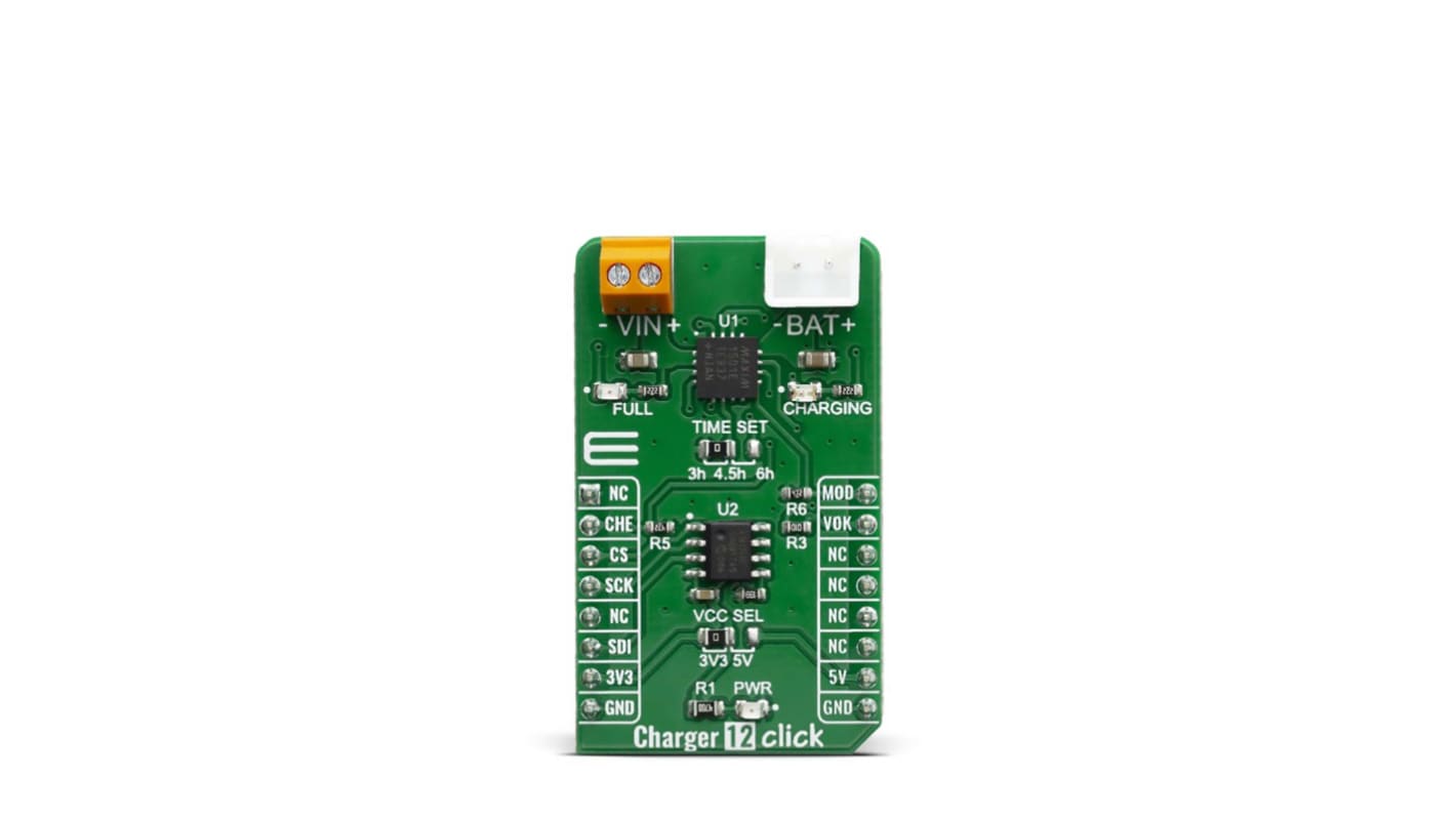 MikroElektronika MAX1501 Entwicklungsbausatz Spannungsregler, Charger 12 click
