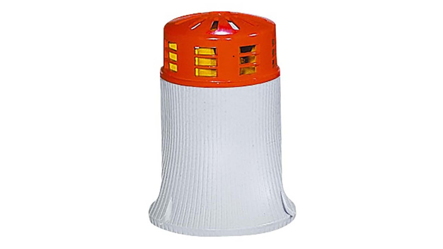 Sziréna Szürke, 240 V AC, 93dB 1 méteren, 1 hangjelzés hangjelzés