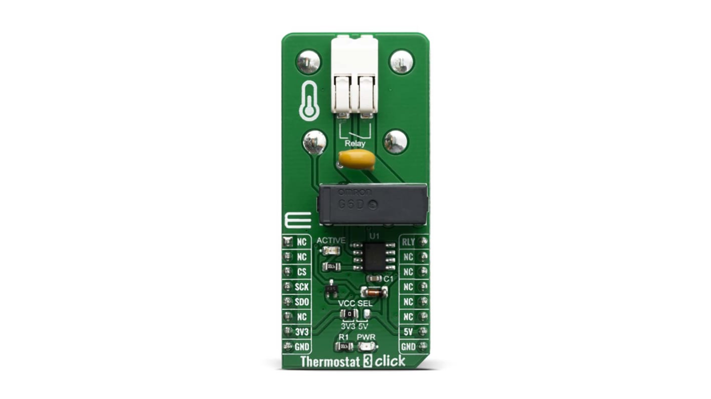 MikroElektronika Thermostat 3 Click開発キット Mikroe-3724 MIKROE-3724