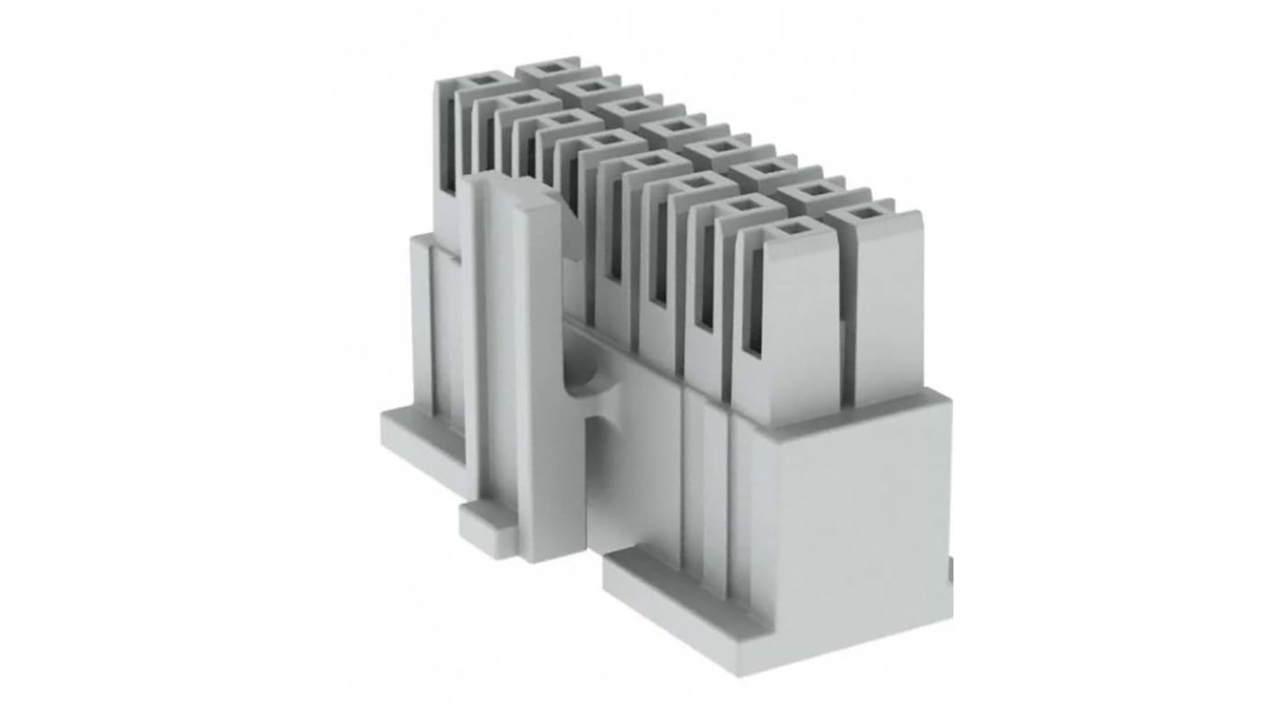Samtec, IPD1 PCB Connector Housing, 2.54mm Pitch, 40 Way, 2 Row Top Entry