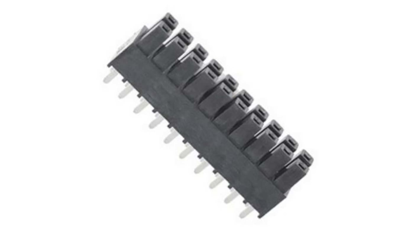 Gniazdo PCB 30 -pinowe 2 -rzędowe raster: 2.54mm Zasilanie płytki Proste SMD