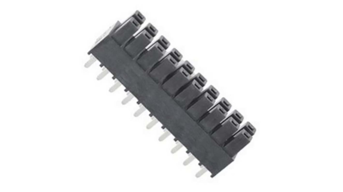 Conector hembra para PCB Samtec serie IPS1 IPS1-115-01-L-D-VS, de 30 vías en 2 filas, paso 2.54mm, Montaje Superficial,