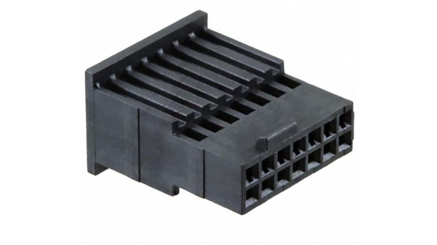 Samtec, ISDF Female PCB Connector Housing, 1.27mm Pitch, 12 Way, 2 Row Top Entry