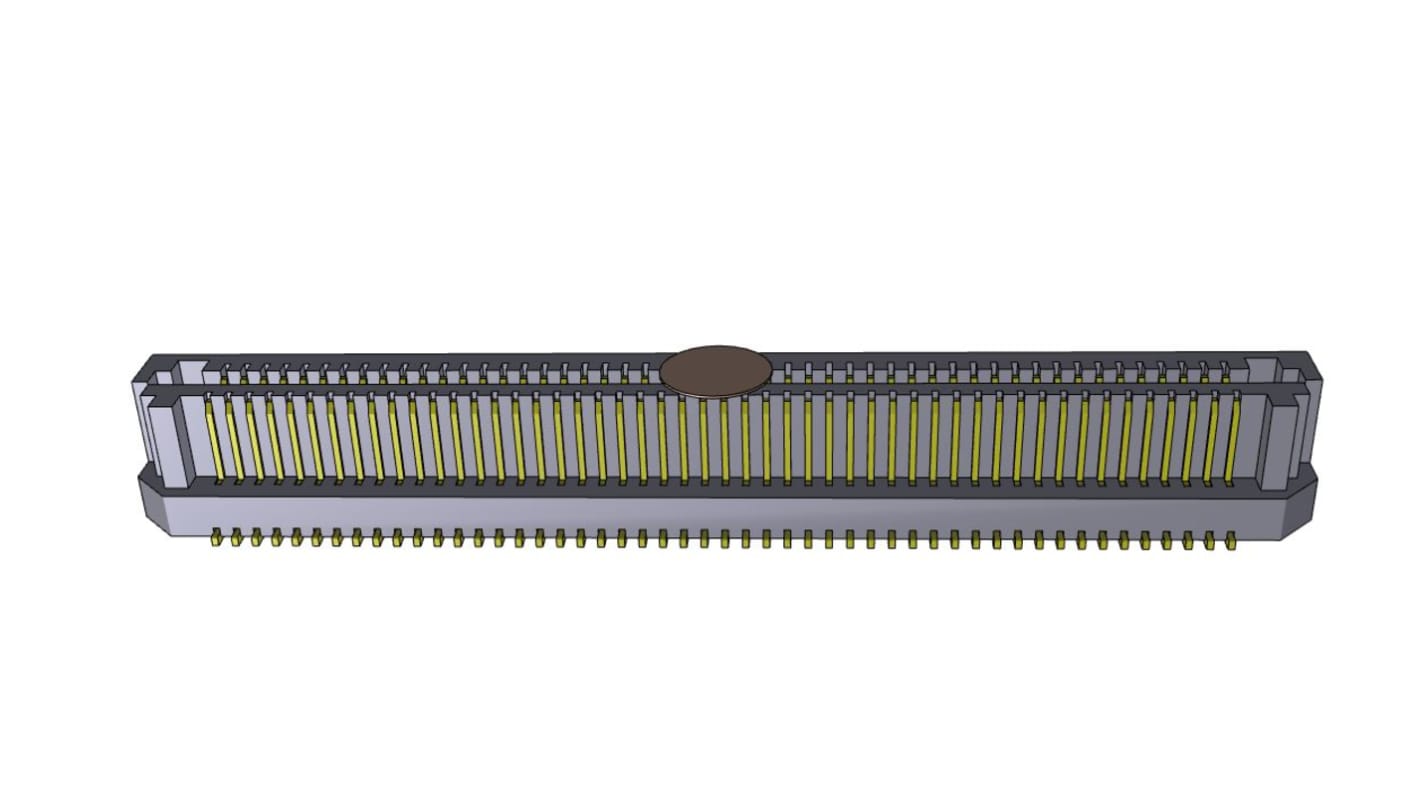 File di contatti PCB Samtec, 100 vie, 2 file, passo 0.635mm