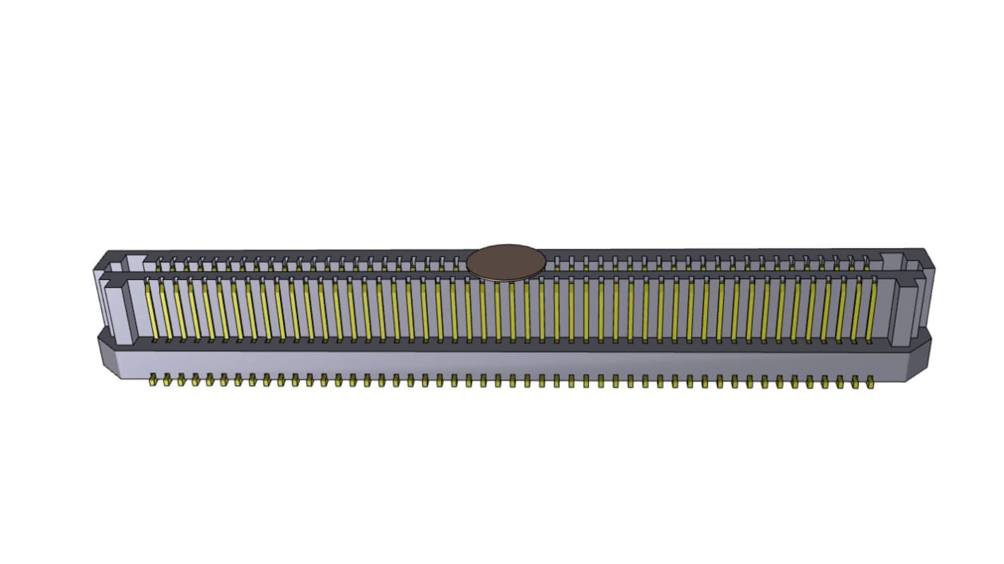 Samtec LSS Leiterplatten-Stiftleiste Gerade, 100-polig / 2-reihig, Raster 0.635mm, Ummantelt