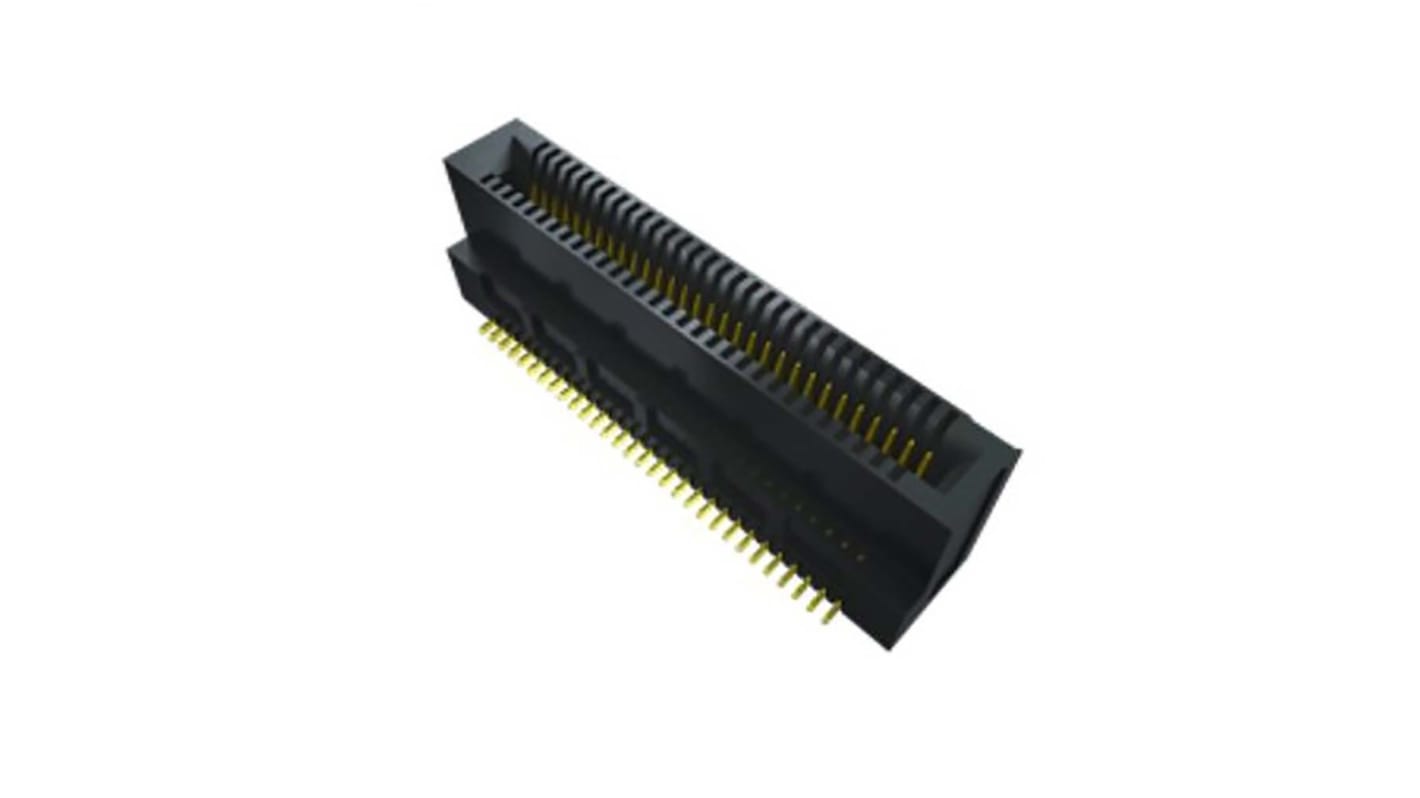 Samtec MEC8-RA1 Series Right Angle Female Edge Connector, Surface Mount, 0.88 Pitch, 1-Row
