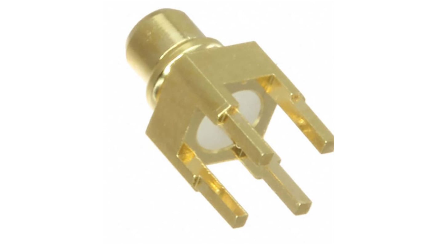 Samtec, Jack MMCX Connector, 50Ω, Edge Mount Termination, Right Angle Body
