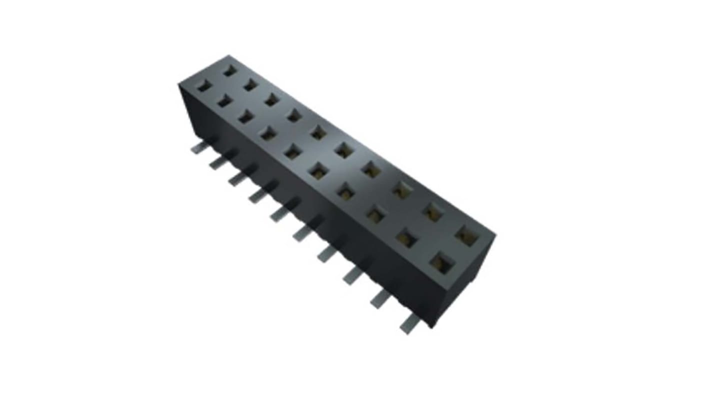 Gniazdo PCB 10 -pinowe raster: 2mm Pazur Tiger Proste Przewlekany