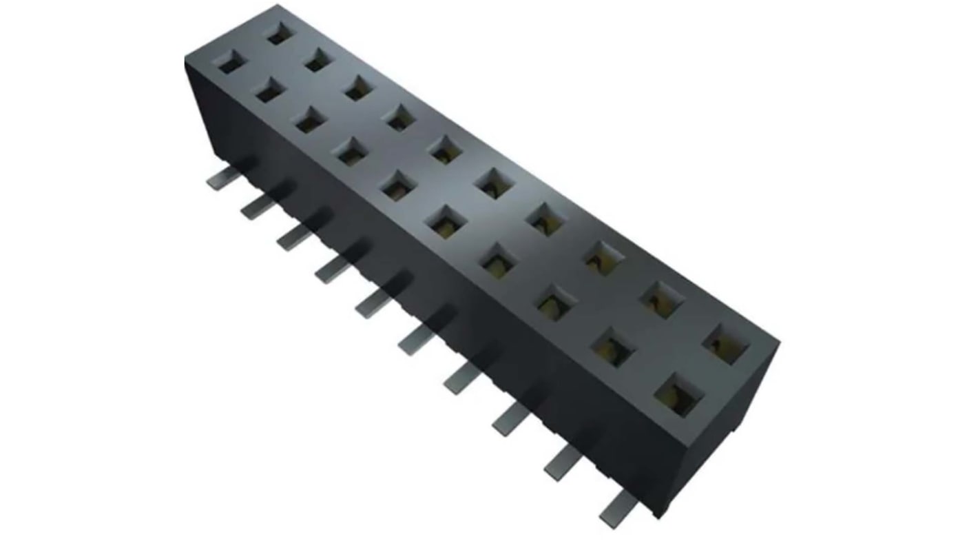 Gniazdo PCB 24 -pinowe 2 -rzędowe raster: 2mm Pazur Tiger Proste SMD