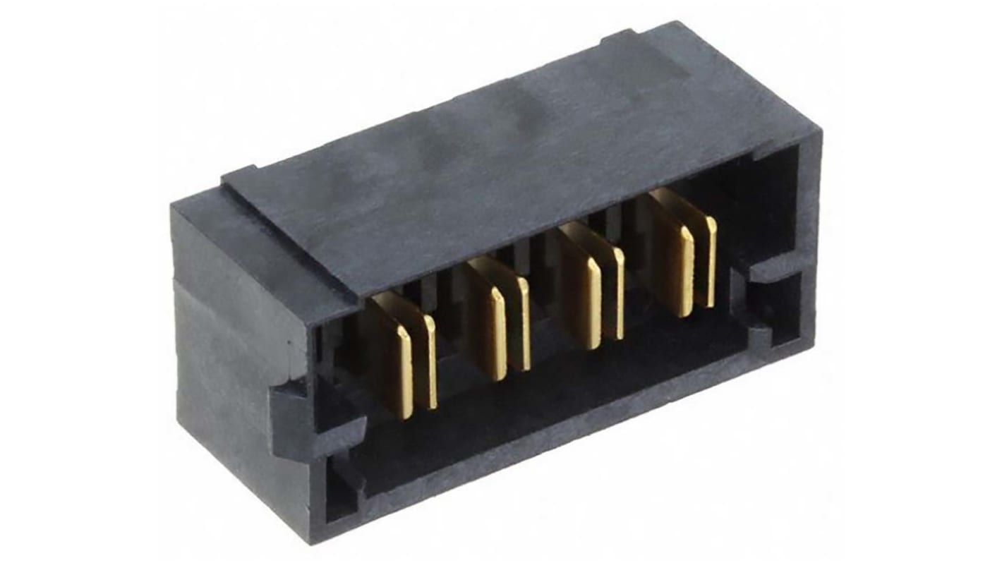 Samtec ストレート 基板接続用ピンヘッダ 4極 5.0mm 1列