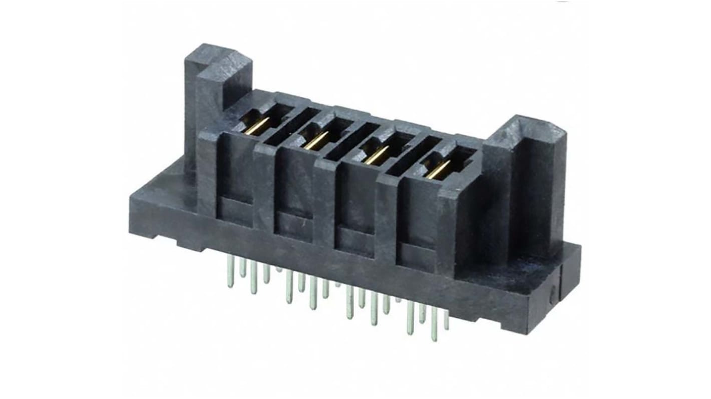 Samtec ストレート 基板接続用ピンヘッダ 4極 6.35mm 1列