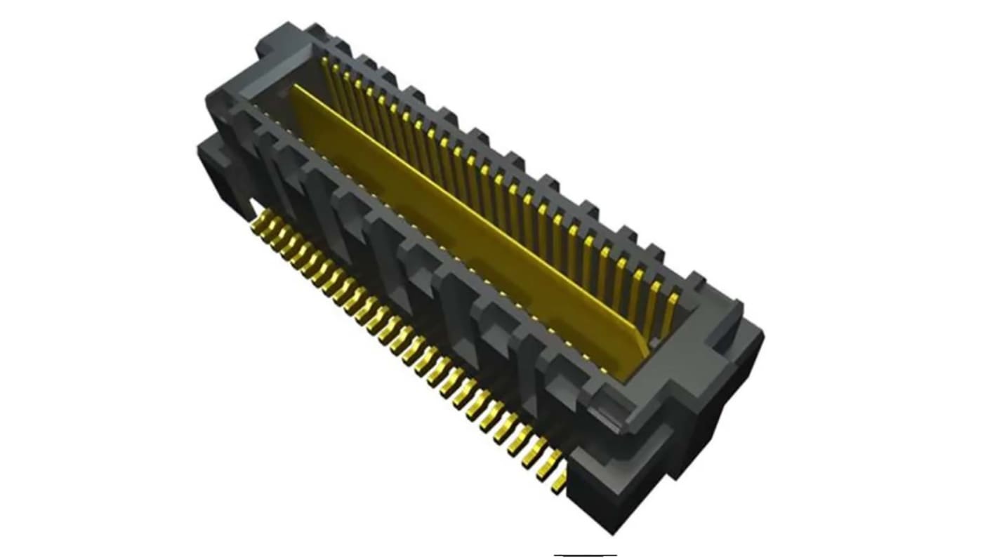 Gniazdo PCB 52 -pinowe 2 -rzędowe raster: 0.635mm Zasilanie płytki Proste Przewlekany