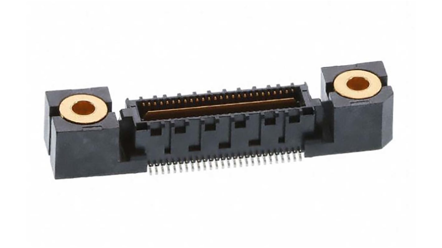 Samtec ストレート 基板接続用ピンヘッダ 52極 0.635mm 1列, 表面実装