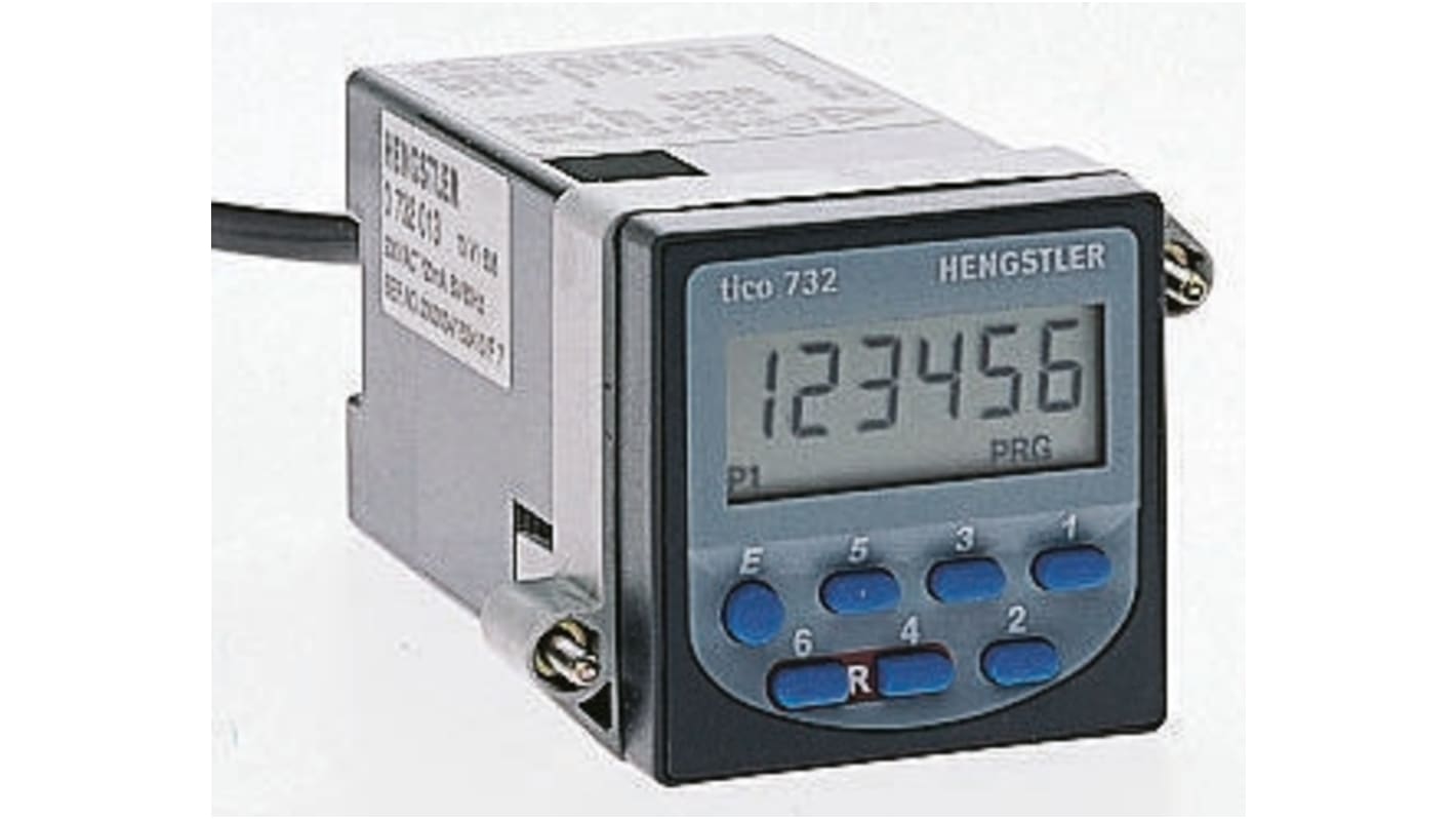 Hengstler TICO 732 Counter, 6 Digit, 5kHz, 12 → 24 V dc