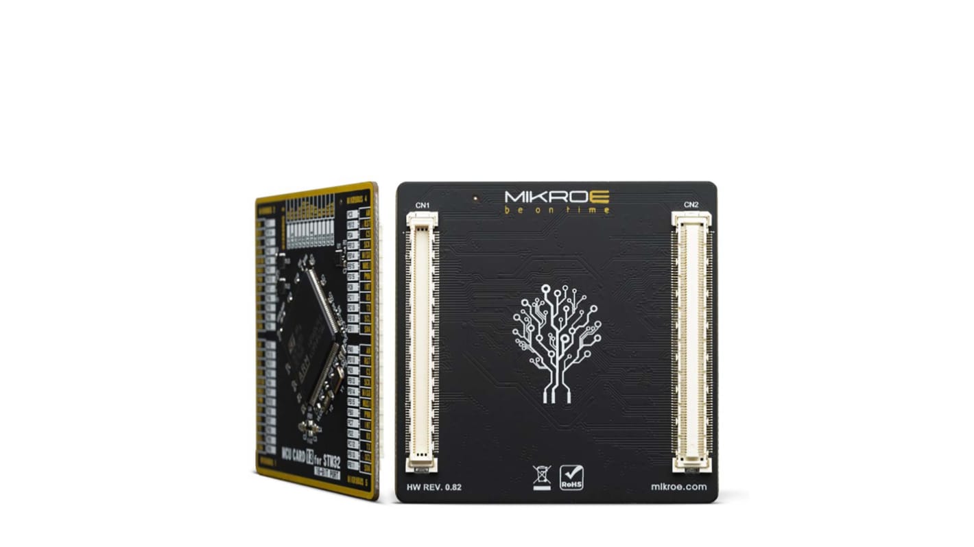 MikroElektronika マイクロコントローラ開発キット, アドオンボード, MCU CARD 13, マイクロコントローラ, MIKROE-3784