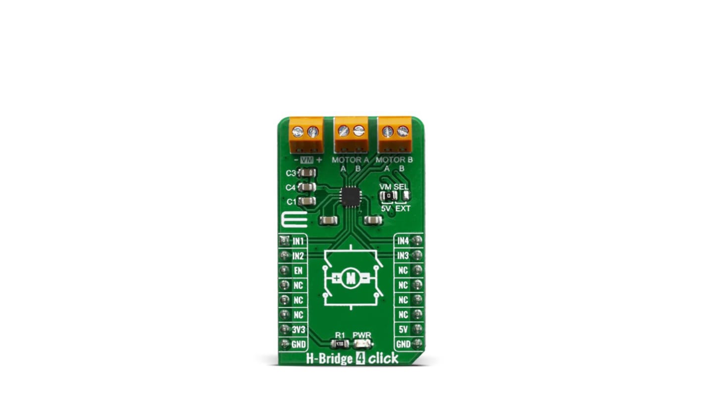 MikroElektronika H-Bridge 4 Click for Mikroe-3887