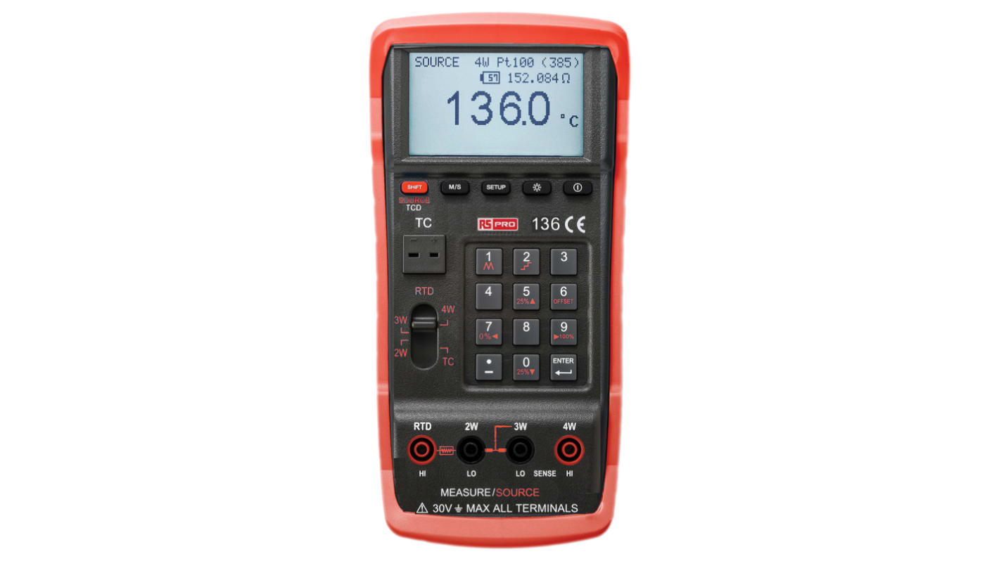 RS PRO Temperature Calibrator