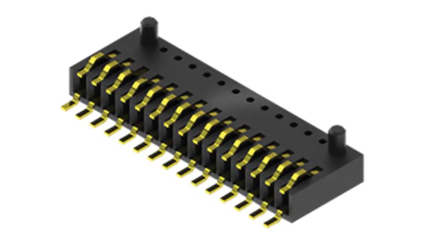 Gniazdo PCB 10 -pinowe raster: 1mm Jednoelementowy Interfejs Proste SMD