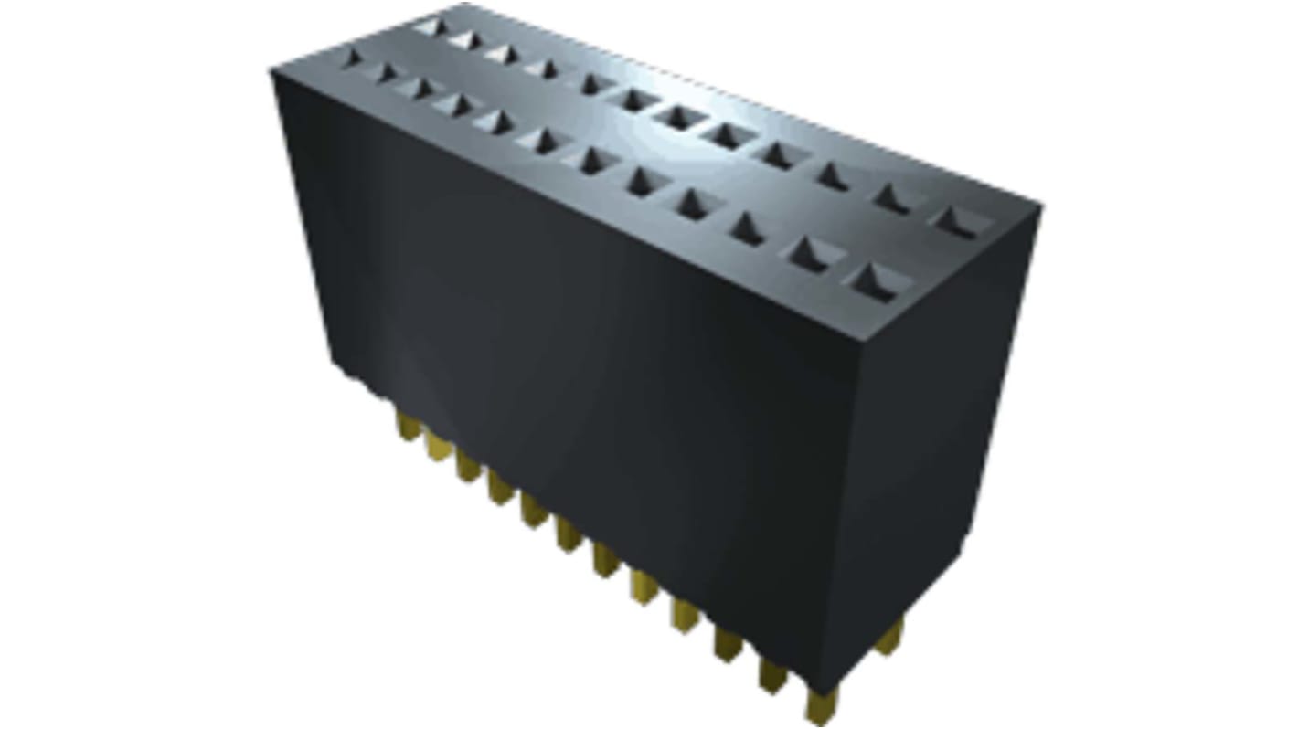 Gniazdo PCB 12 -pinowe raster: 1.27mm Gniazdo Mikro Proste SMD
