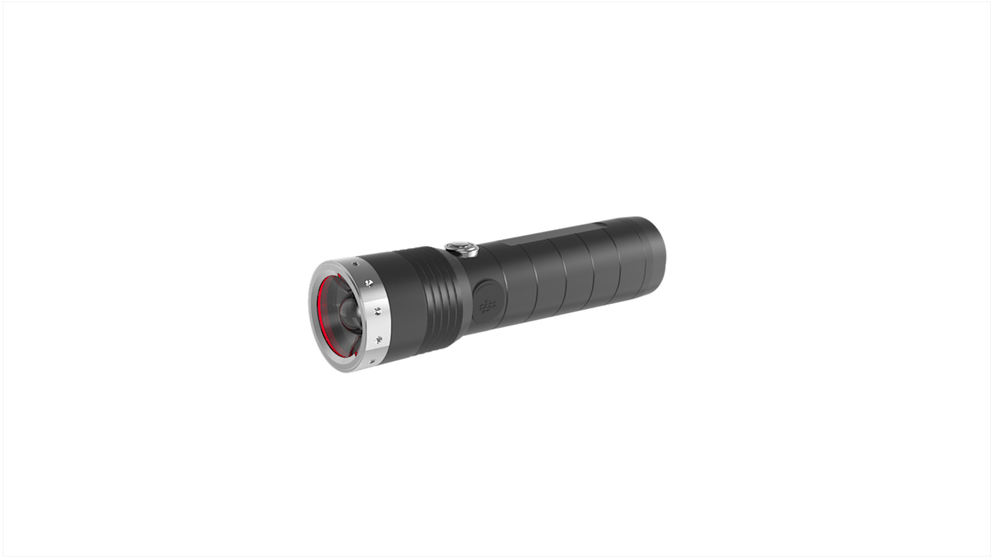 LEDLENSER 充电式手电筒, 10 lm 、 200 lm 、 1000 lm, LED, 1 x 26650 3.7v电池, MT14