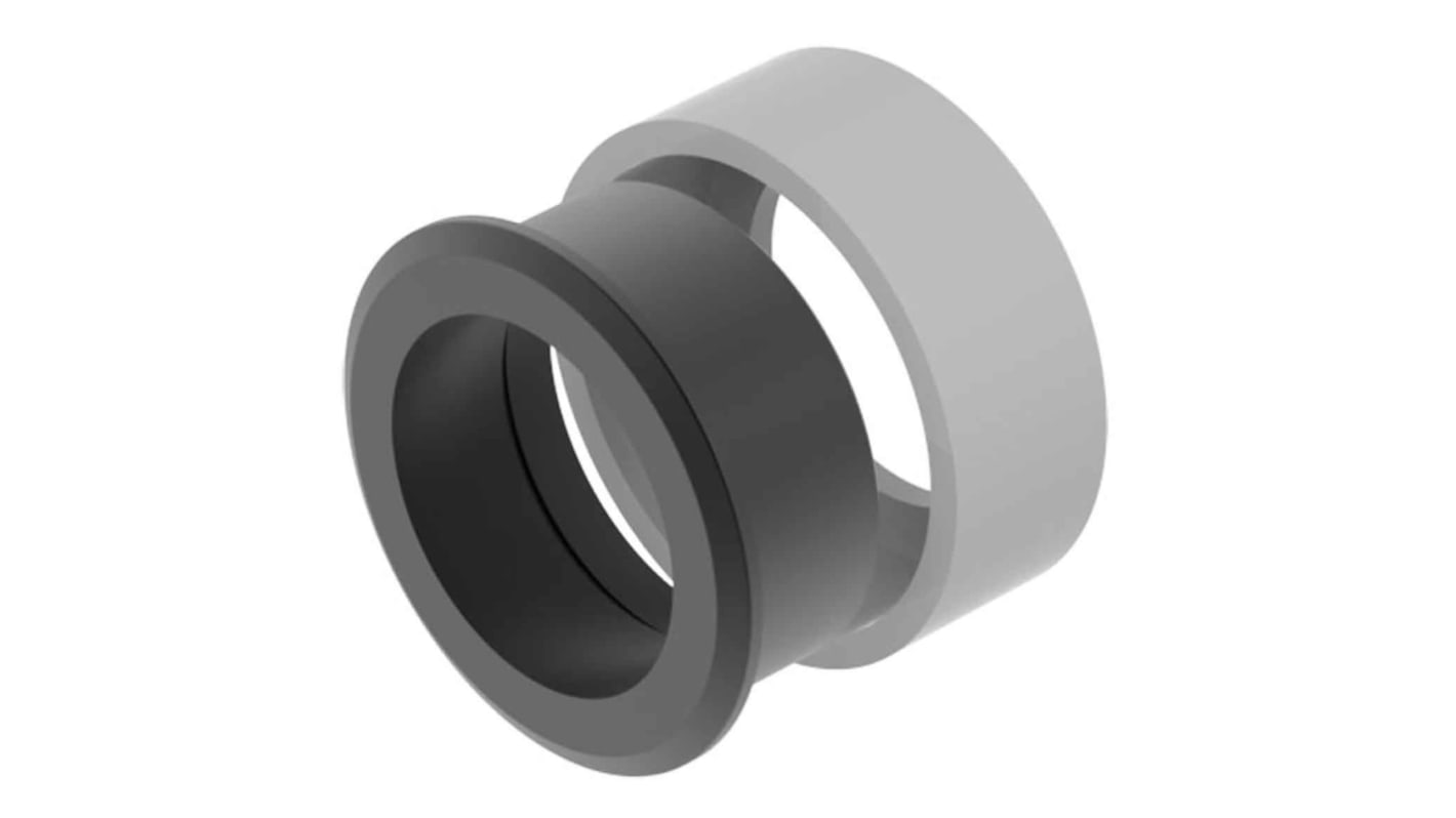 EAO Push Button Bezel for Use with For indicator and pushbutton