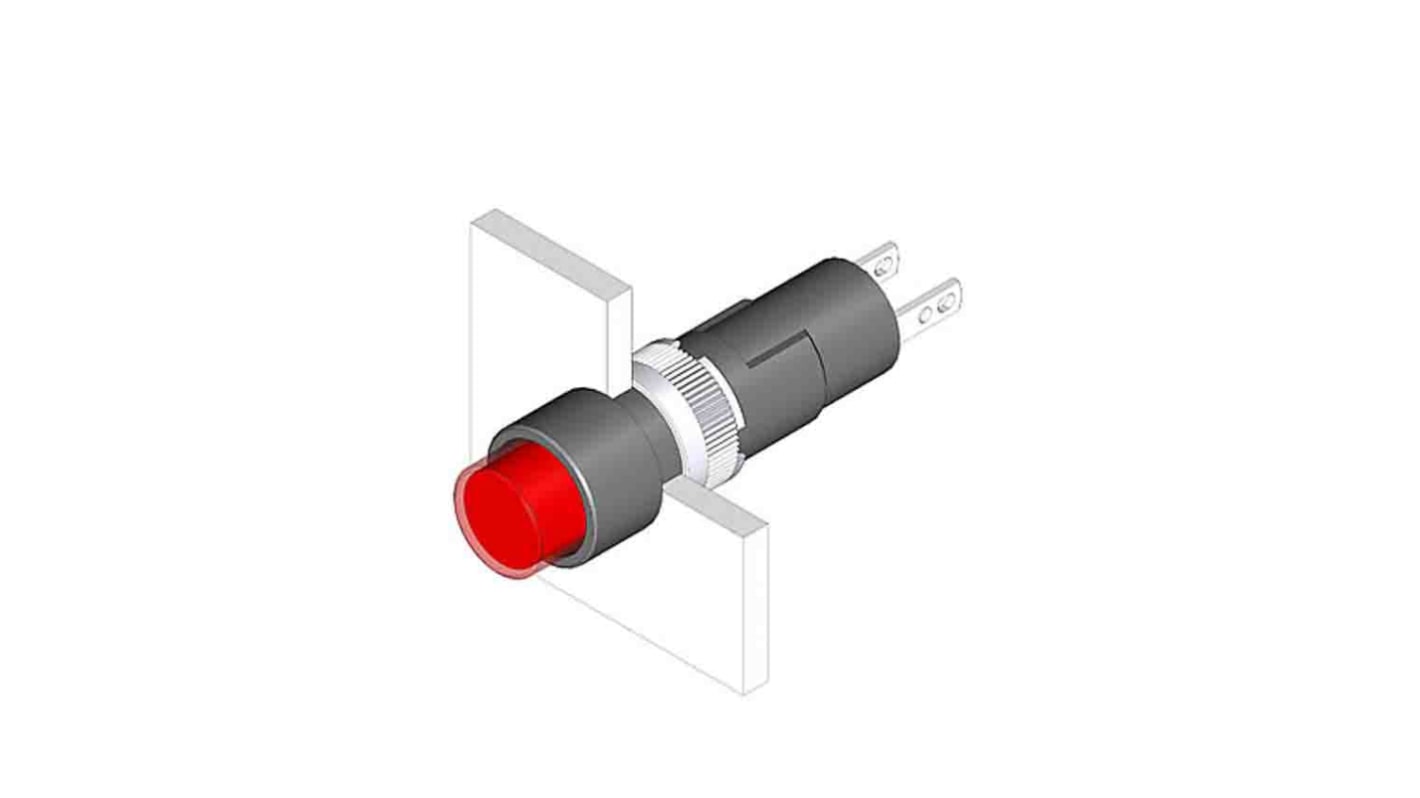 EAO 圆形按钮指示灯, 48V, IP40, 19系列