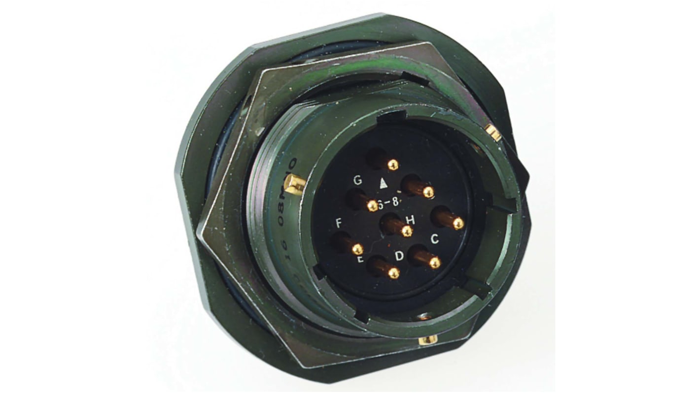 Amphenol Limited, 62GB 15 Way Cable MIL Spec Circular Connector Plug, Pin Contacts, Bayonet, MIL-DTL-26482