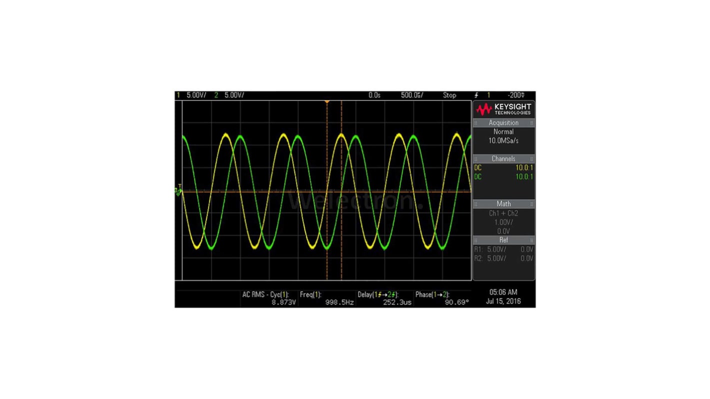 Keysight Technologies D1202BW2A para usar con osciloscopios DSOX1202A, DSOX1202G