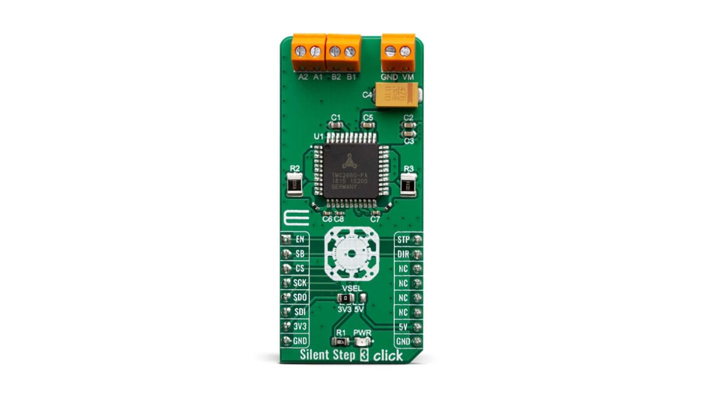 MikroElektronika 評価ボード, 開発キット, TMC2660 用, MIKROE-3676