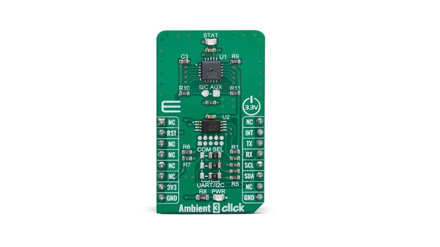 MikroElektronika AMBIENT 3 CLICK - MIKROE-3686, para usar con AS7225