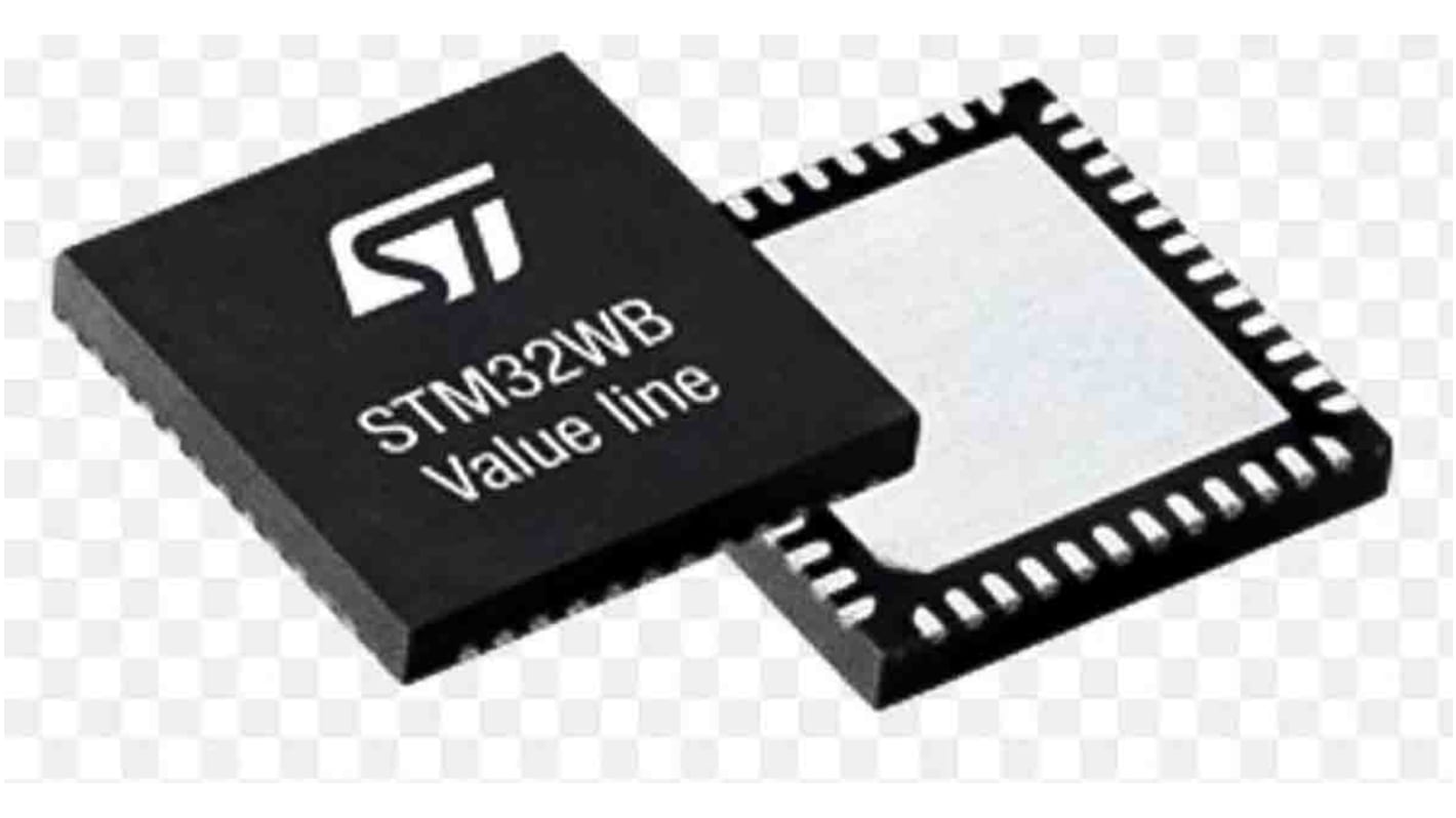 STMicroelectronics, 32bit ARM Cortex M0+, ARM Cortex M4, STM32WB Microcontroller, 32MHz, 192 kB Flash, 48-Pin LQFP