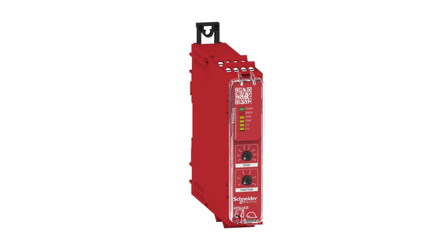 Schneider Electric Harmony XPS/ Preventa XPS XPSU Emergency Stop Safety Relay, 48 → 240V ac/dc, Single Channel,