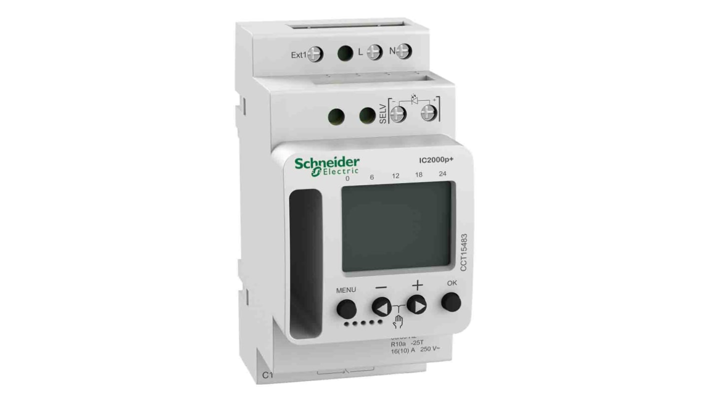 Schneider Electric Digital Twilight Switch 230 V ac, 1-Channel