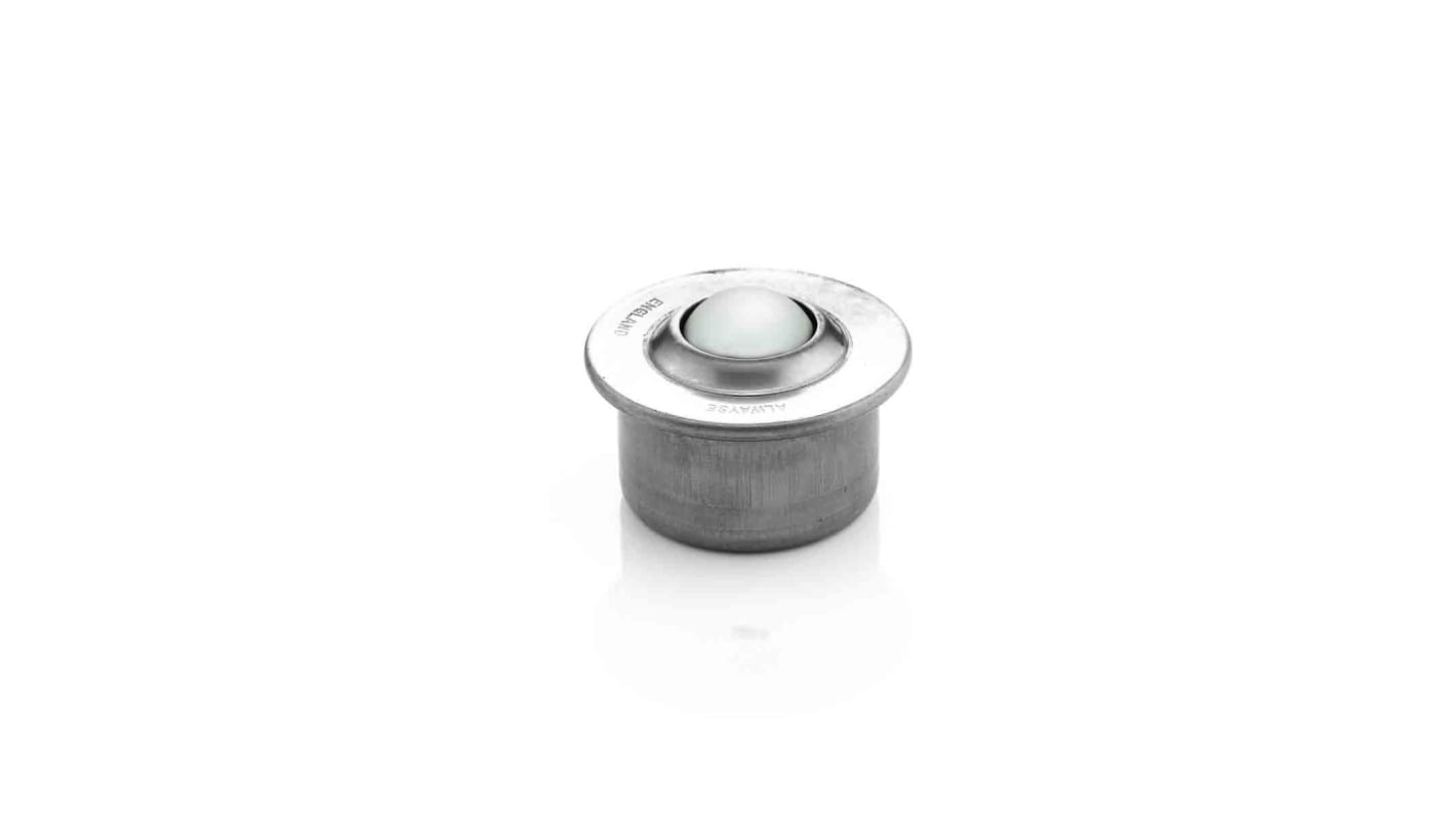 ALWAYSE Rundflansch Kugelrolle Ø 45mm x 9.8mm, bis 20kg Last